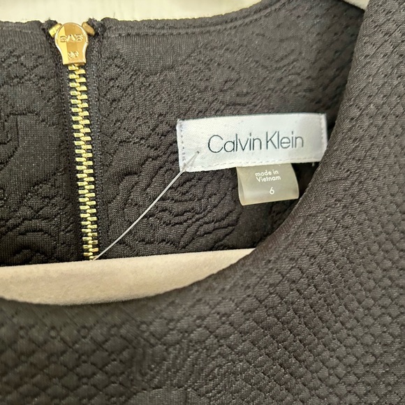 Calvin Klein Embossed Shift Dress - Picture 4 of 7